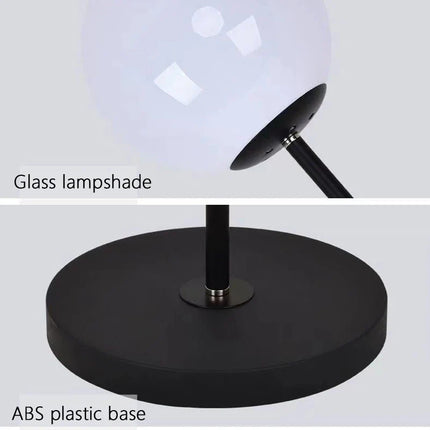 Lampadaire led avec boule créative réglable