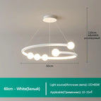 Blanc D60cm / Lumière chaude