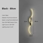 Noir-80CM / Lumière tricolore
