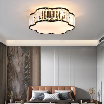Plafonnier LED moderne en cristal style européen — LZ4X9T2