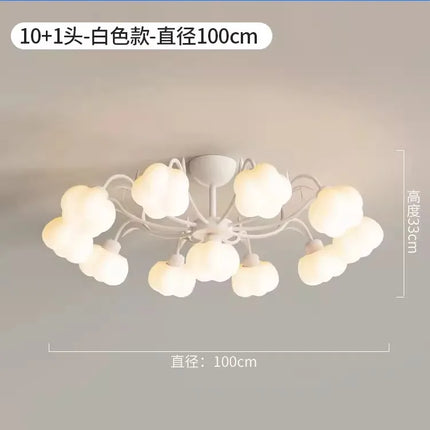 Plafonnier nordique coloré et lumineux pour chambre d’enfant — LZ4X9QJ