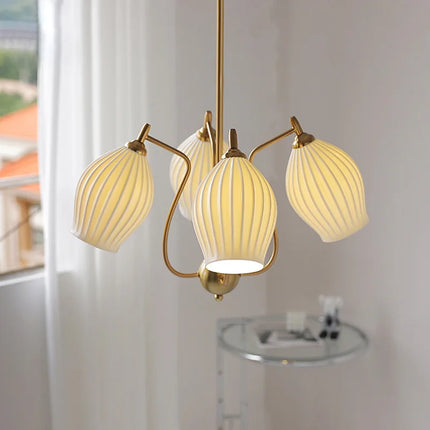 Lustre Bauhaus en céramique pour intérieur moderne et élégant — LZ4X9P