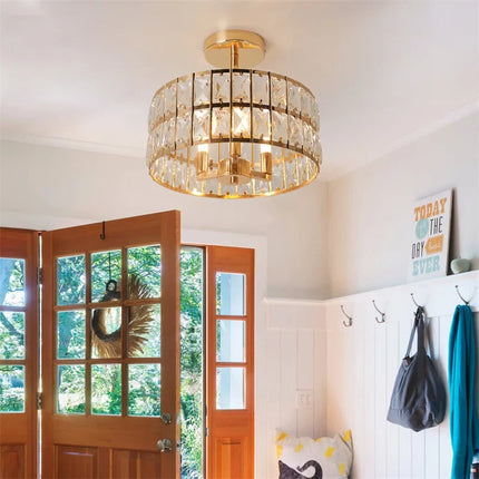 Plafonnier nordique suspendu pour chambre et couloir — LZ4X9P