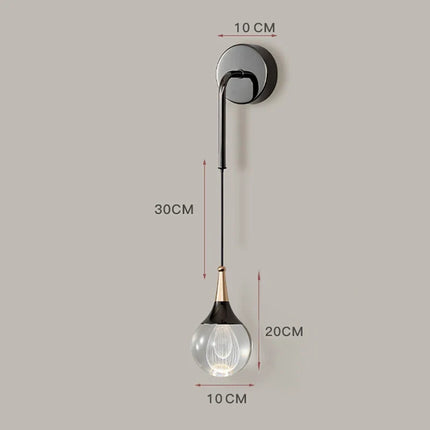 Applique murale LED design en forme de méduse — LZ4X9T1