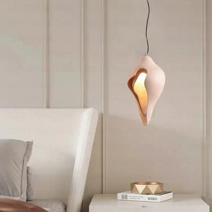 Suspension design créative en plâtre forme conque — LZ4X9T1