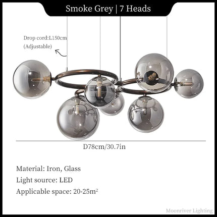 Suspension moderne au design créatif pour décoration unique — LZ4X9P