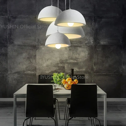 Lustre suspension nordique Wabi Sabi pour décoration intérieure — LZ4XJ7