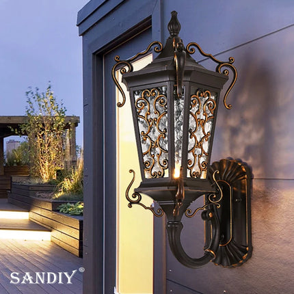 Applique murale extérieure super lumineuse pour jardin et balcon — LZ4X9P2
