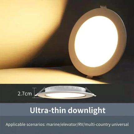 Plafonnier LED intégré haute luminosité à tension universelle — LZ4X9P