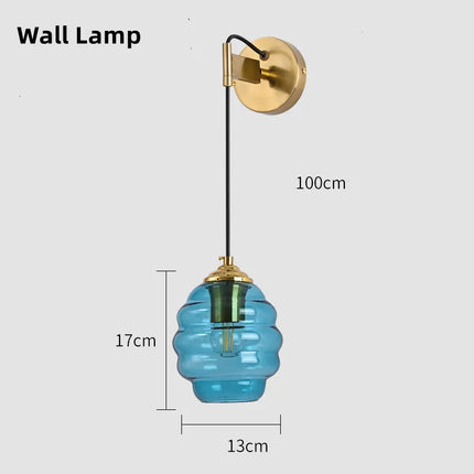 Suspension moderne en verre teinté pour intérieur — LZ4X9P