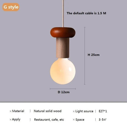 Suspension LED colorée aux formes géométriques — LZ4X9T2