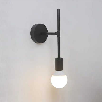 Applique murale circulaire en fer et verre LED personnalisable — LZ4XJ9