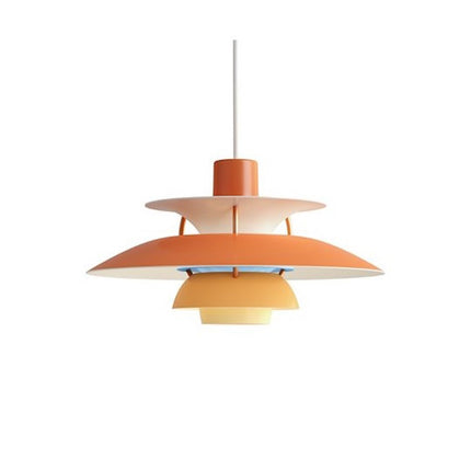 Suspension industrielle en métal avec LED colorée Barnaby — LZ4X9P2