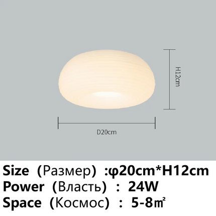 Lustre LED forme pomme pour salon, chambre, couloir et balcon — LZ4X9T2