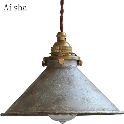 Suspension décorative en laiton effet rouille pour intérieur — LZ4X9Q