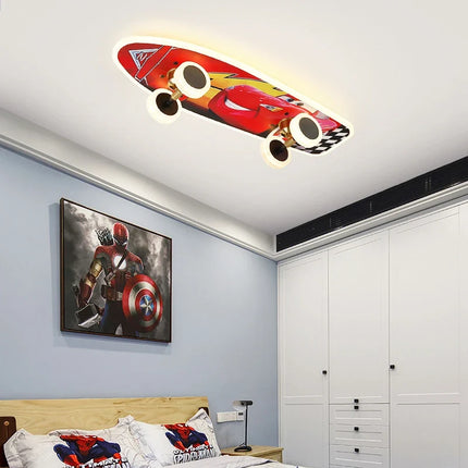 Plafonnier nordique créatif skateboard pour chambre d’enfant moderne — LZ3X9P