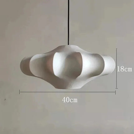 Suspension en soie au design créatif style wabi sabi — LZ4X9M2