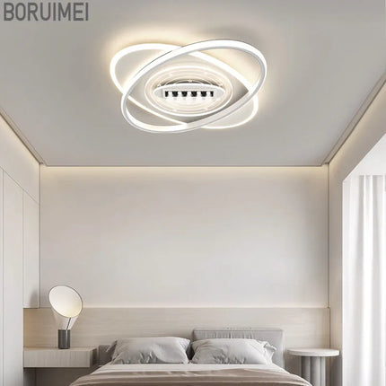 Plafonnier LED nordique pour intérieur ambiance chaleureuse — LZ4X9T2