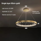 60 cm Or / Luminosité variable