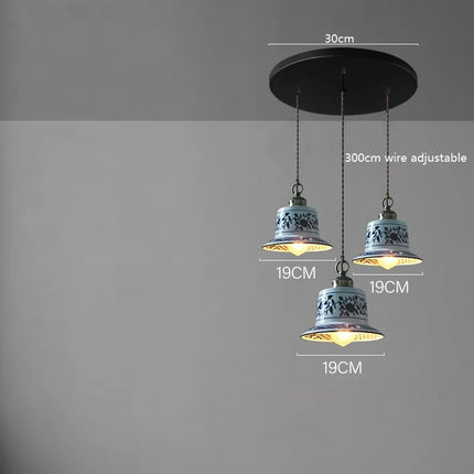 Suspension LED moderne en céramique pour intérieur — LZ4X9P2