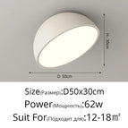 Blanc D50x30cm / Blanc chaud 3000K