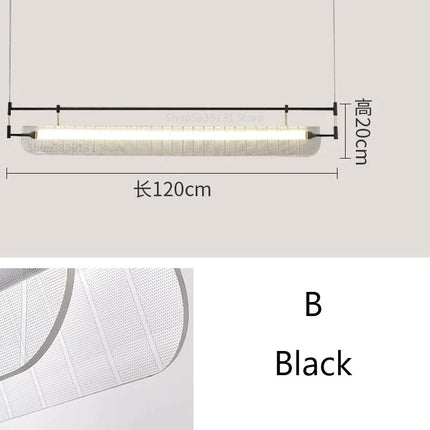 Suspension LED moderne minimaliste en acrylique italien — LZ4X9M
