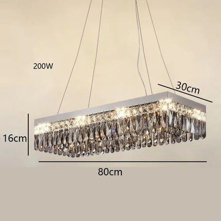 Lustre LED en cristal au design moderne pour intérieur — LZ4X9T2