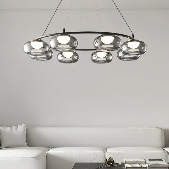 Suspension en verre élégante pour décoration moderne — LZ4X9M