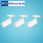 only 3pcs White / No GU10 Bulb / CHINA