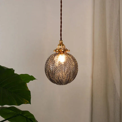 Lustre en verre au design nordique pour intérieur moderne — LZ4X9T