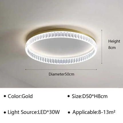 Plafonnier LED moderne pour décoration intérieure — LZ4X9M
