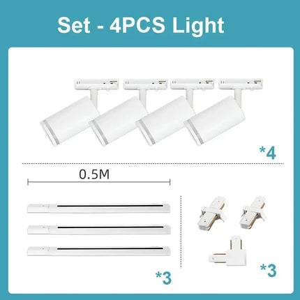 Spot LED pour éclairage intérieur décoratif complet — LZ4X9P2
