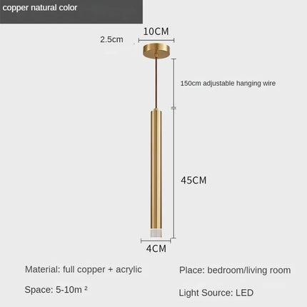 Lustre suspension minimaliste créatif pour bar et restaurant — LZ4QW7