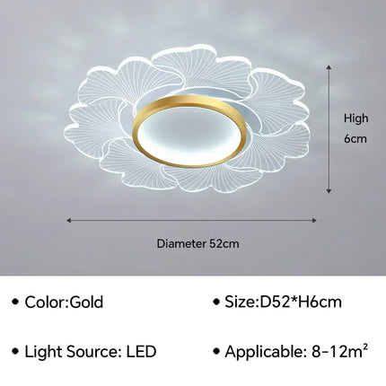 lustre moderne à leds pour décoration intérieure