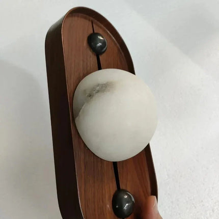 Applique murale légère en marbre au design moderne lumineux — LZ4X9P