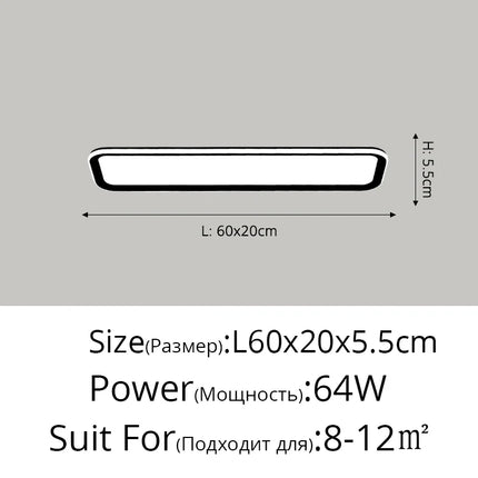Plafonnier nordique simple pour balcon et entrée — LZ4T9XQ