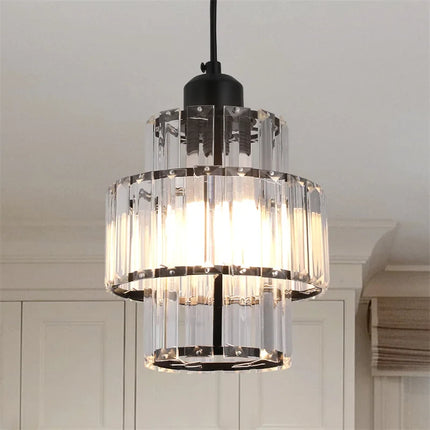 Lustre moderne en cristal K9 avec éclairage LED — LZ4P7X