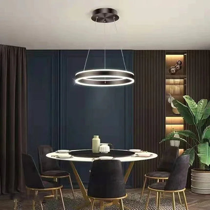 Lustre LED suspendu moderne réglable pour décoration intérieure — LZ4X9T