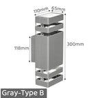 GU10 sans ampoule / Gris-B