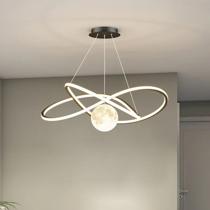Plafonnier LED suspendu à design circulaire — LZ4P9XQ