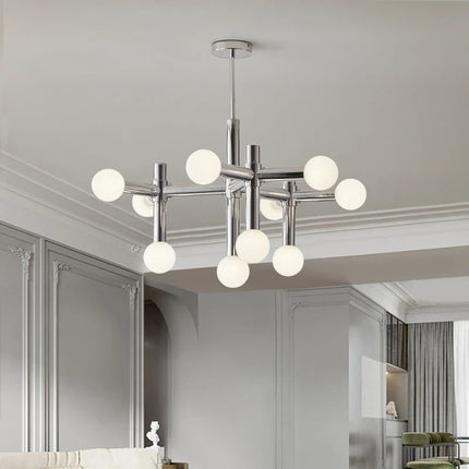 Lustre suspension design nordique en verre et métal — LZ4P9XQ