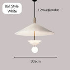 Style de balle - Blanc / Lumière froide