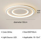 Circulaire Blanc D50CM / Blanc chaud