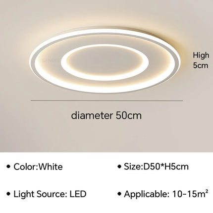 Plafonnier LED moderne pour une décoration intérieure lumineuse — LZ4X9P