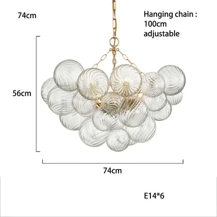 Lustre suspension design pour éclairage intérieur moderne — LZ4X9P2