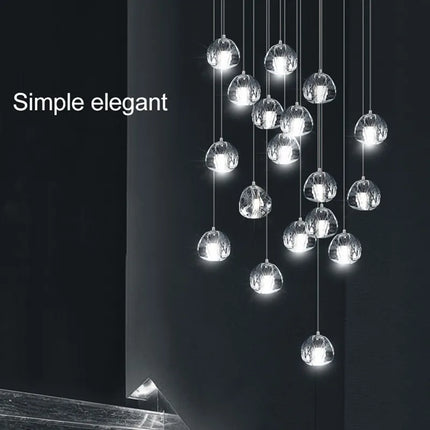 Suspension nordique en cristal pour décoration élégante — LZ4N7Q2