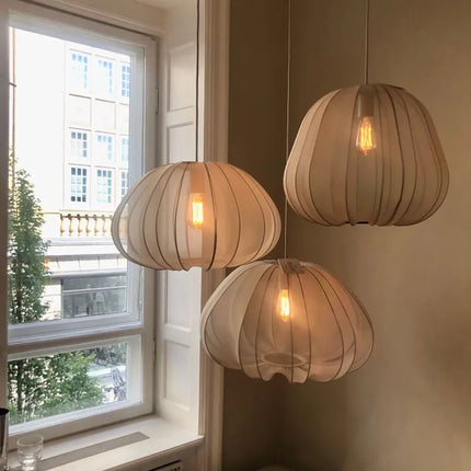 Suspension lanterne ballon nordique pour salon et escalier — LZ4M9Q2