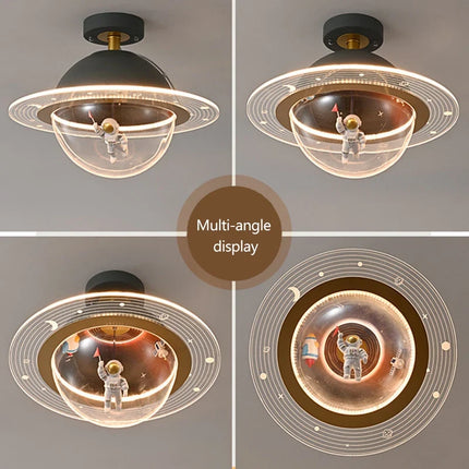 Plafonnier LED créatif astronaute pour chambre enfant nouvelle collection — LZ4X9P2