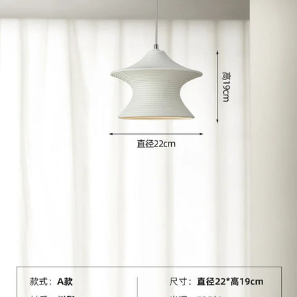 Suspension LED design nordique en résine pour ambiance chaleureuse — LZ4X9P