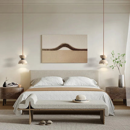 Suspension rétro en pierre naturelle pour décoration nordique — LZ4G7T9